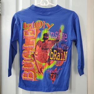 Vintage Bugle Boy Long Sleeve Shirt kids 10/12